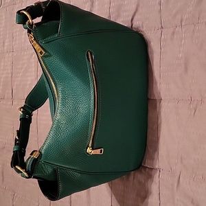 Gorgeous GREEN coach purse